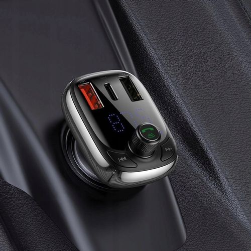 BASEUS ŁADOWARKA TRANSMITER FM BLUETOOTH QC 3.0 PD na Arena.pl