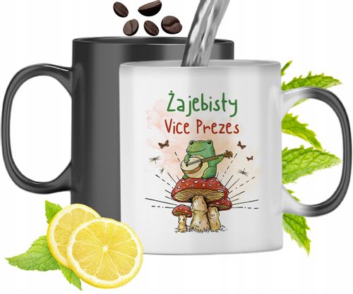 Kubek Magiczny Dla Vice Prezesa Zmieniający Kolor Z Nadrukiem Ze Zdjęciem na Arena.pl