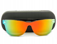 OKULARY PEŁNE Nerd Lustra PRZECIWSŁONECZNE połysk