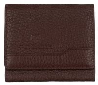 Skorzana portmonetka na zatrzask