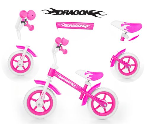 Rowerek Biegowy Dragon Pink na Arena.pl