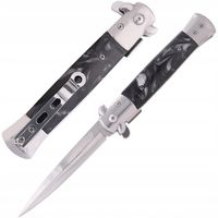 NÓŻ SKŁADANY SPRĘŻYNOWY SYCYLIJKA DOMINATOR TURYSTYCZNY Z KLIPSEM