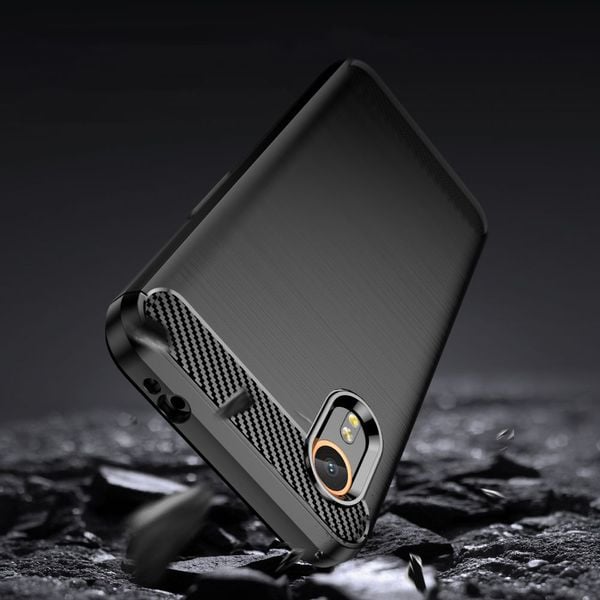 TECH-PROTECT TPUCARBON GALAXY XCOVER 7 BLACK zdjęcie 2