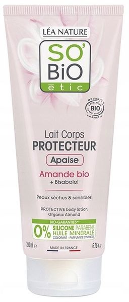 SO'BiO Etic Lait Corps Protecteur AmandeMleczko200 zdjęcie 1