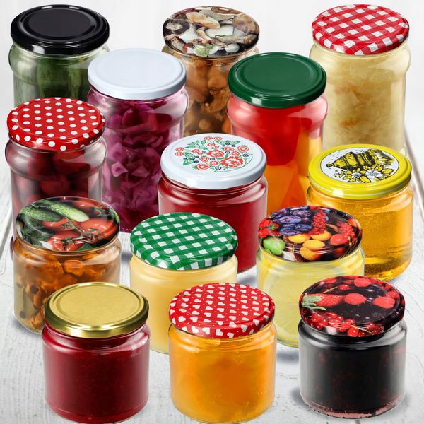 Zakrętki Do Słoików Nakrętki Wieczka 10 szt fi 66 zdjęcie 4