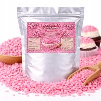 Posypka Waflowa Róż - dekoracja tortu, ciast i babeczek, lekka posypka 200g