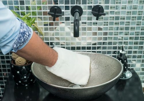 Raypath Zestaw UNIWERSALNY na start Rękawica Biała m +Sunbeam + szare mydło na Arena.pl