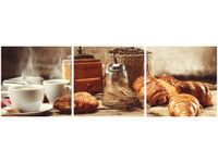 90X30CM SMAKOWITE ŚNIADANIE TRÓJ OBRAZ