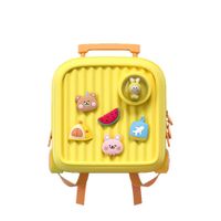 PICOCICI Mały plecak dla dzieci podróżny K33 żółty