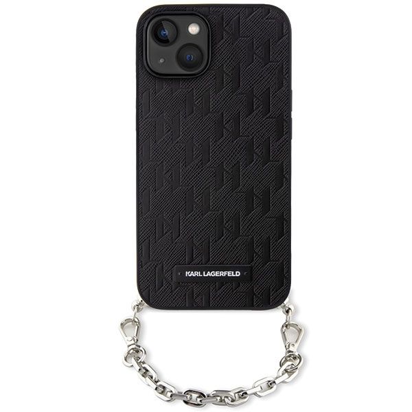 Etui Karl Lagerfeld do iPhone 15, iPhone 14, iPhone 13, Czarny zdjęcie 2