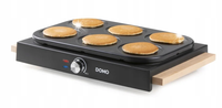 DOMO DO8717PN Elektryczna Płyta do Pancakes 6 Naleśników 1000W Ceramiczna
