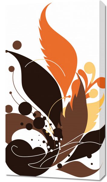 Obraz 50x90cm Ognie Jesienne zdjęcie 1