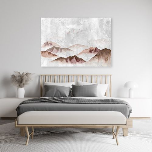 Emaga Obraz na płótnie, Ptaki nad górami - 90x60 na Arena.pl