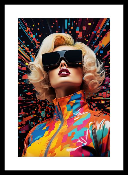 Plakat 20x30cm Retro Futuryzm zdjęcie 3