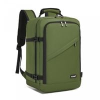 KONO Plecak podróżny kabinowy do samolotu RYANAIR 40x20x25 zielony