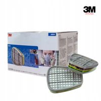 3M 6059 ABEK1 FILTR WĘGLOWY POCHŁANIACZ GAZOWY 2 SZT =1 KPL