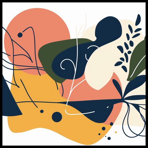 Plakat 90x90cm Dynamika Wizji na Arena.pl