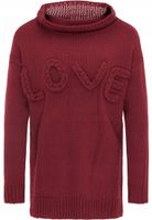 Izia Sweter damski 19011209, czerwony, XL/XXL