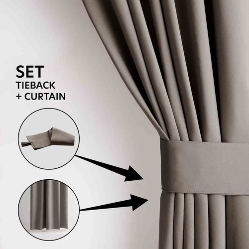 CURT/AH/BLACKOUT/PLEAT/BEIGE/N/140X270/1PC na Arena.pl