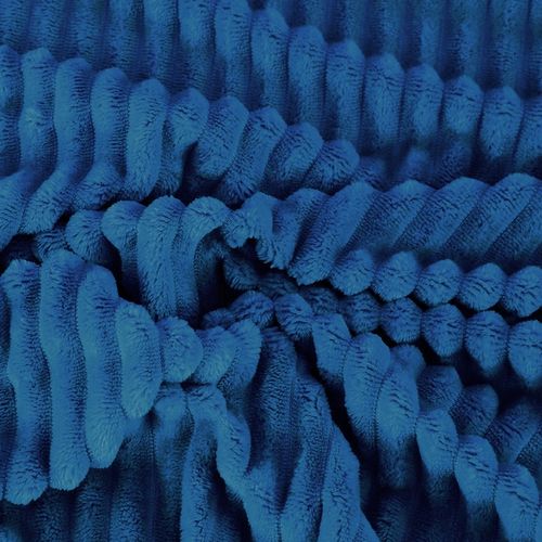 GRUBY KOC WYTŁACZANY PASKI 160x200cm PLED NARZUTA KOLOR DO WYBORU na Arena.pl