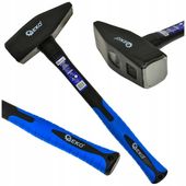 MŁOTEK ŚLUSARSKI 2KG STALOWA GŁOWICA TRZONEK WŁÓKNO SZKLANE GEKO