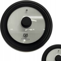 POKRYWKA SYLIKONOWA PRZYKRYWKA UNIWERSALNA SZKLANA 24/26/28 3W1