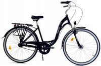 Rower Dallas City Alu 28" 7spd Nexus Dynamo - czarny