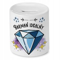 Dla Barmana Skarbonka Na Urodziny Na Prezent Z Nadrukiem Ze Zdjęciem