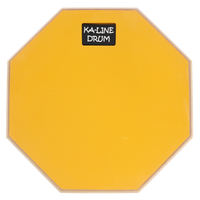 Pad perkusyjny do ćwiczeń treningowy dla perkusistów PPM300 8 20cm Żółty