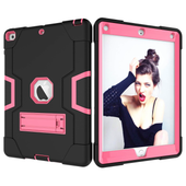 Etui Pancerne z Podstawką do iPad 10.2 Różowe Ochronne Obudowa Case