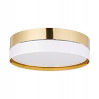 PLAFON LAMPA SUFITOWA TK LIGHTING HILTON 4772 BIAŁY / ZŁOTY