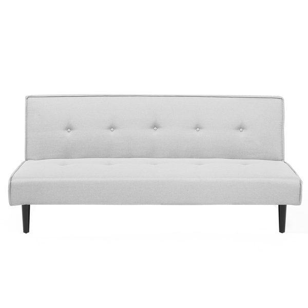 Sofa rozkładana jasnoszara VISBY zdjęcie 1