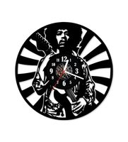 Zegar ścienny z płyty winylowej Jimi-Hendrix 8.13