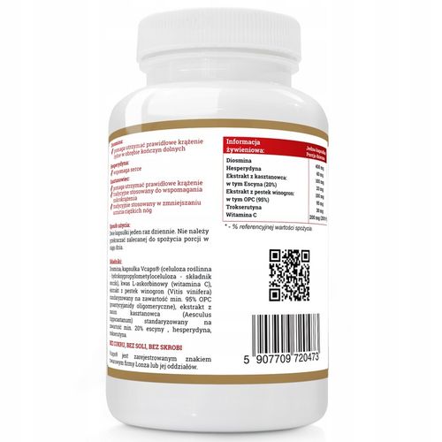 NA KRĄŻENIE KASZTANOWIEC DIOSMINA 240 KAPS na Arena.pl