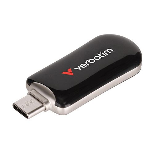 Pendrive Verbatim Plectra USB-C Flash Drive Black 256GB na Arena.pl