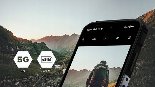 Smartfon Hammer Construction 2 5G 6 Gb / 128 Gb 5G Czarny na Arena.pl