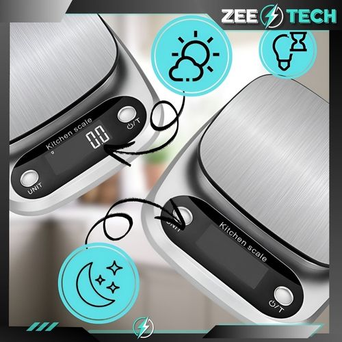 WAGA KUCHENNA ELEKTRONICZNA PRECYZYJNA 1 g | 5 kg TARA JUBILERSKA + na Arena.pl