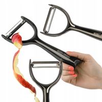 OBIERACZKA SKROBAK DO ZIEMNIAKÓW JABŁEK WARZYW OWOCÓW STAL NIERDZEWNA