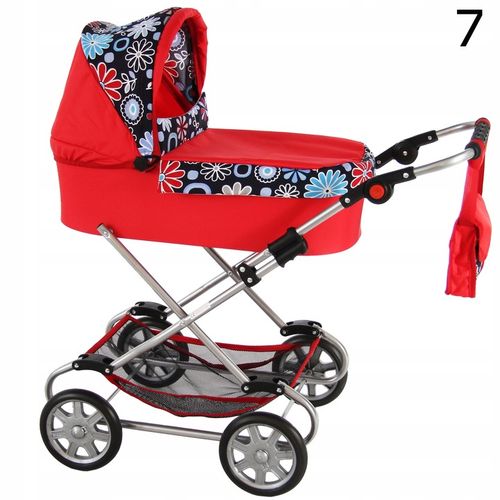 WÓZEK DUŻY DLA LALEK GŁĘBOKI + Pościel+Torebka PL na Arena.pl