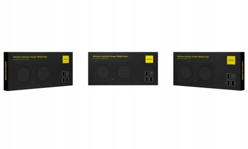 Spacecase Wireless Dual Charger Magcharge Wm3B Black na Arena.pl