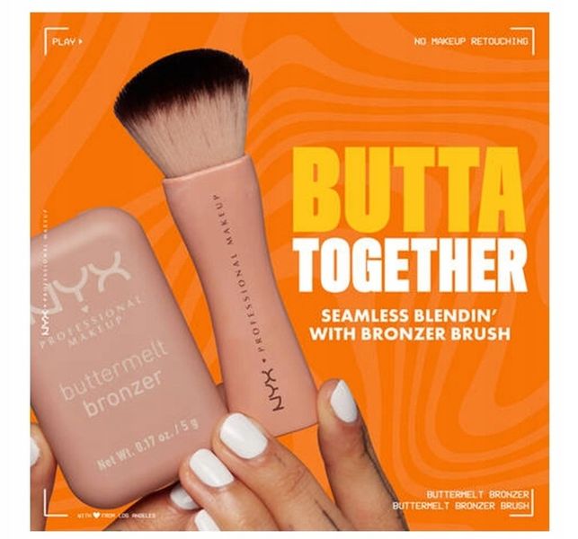 NYX Professional Makeup Buttermelt Bronzer 02 All Buttad Up zdjęcie 11