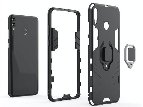 Etui Alogy Stand Ring Armor do Honor 8X czarne na Arena.pl
