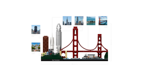 LEGO Architecture - San Francisco 21043 na Arena.pl
