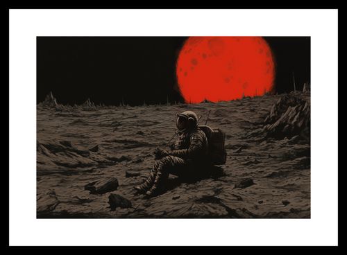 Plakat 30x20cm Samotność w Kosmosie na Arena.pl