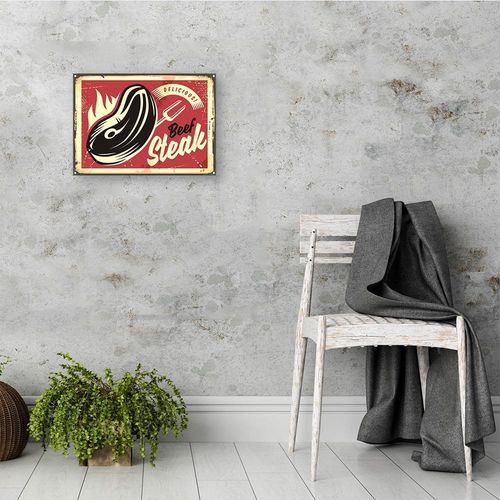 Obraz na płótnie - Canvas, Retro beef 60x40 na Arena.pl