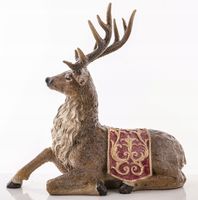 Figurka Renifer Jeleń Dekoracja Ozdoba Prezent Na Święta Bożego Narodzenia