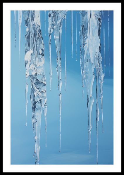 Plakat 40x60cm Kryształowe Sople zdjęcie 3
