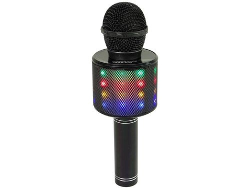 Mikrofon Bezprzewodowy USB Głośnik Nagrywanie Karaoke Model WS-858 Czarny na Arena.pl