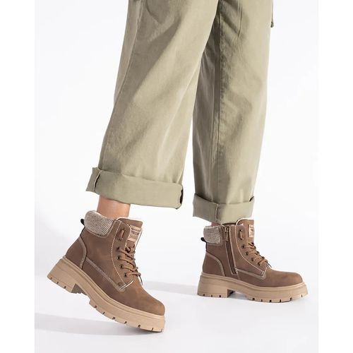 Brązowe ocieplane trapery r.36 na Arena.pl