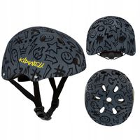 2X Kidwell kask ochronny ORIX PLUS GRAFFITI S 48-52cm deska rower hulajnoga